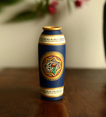Ethnic Pattern Ceramic Vase