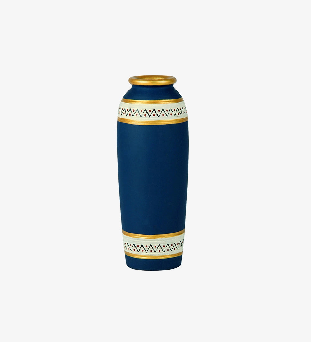Ethnic Pattern Ceramic Vase