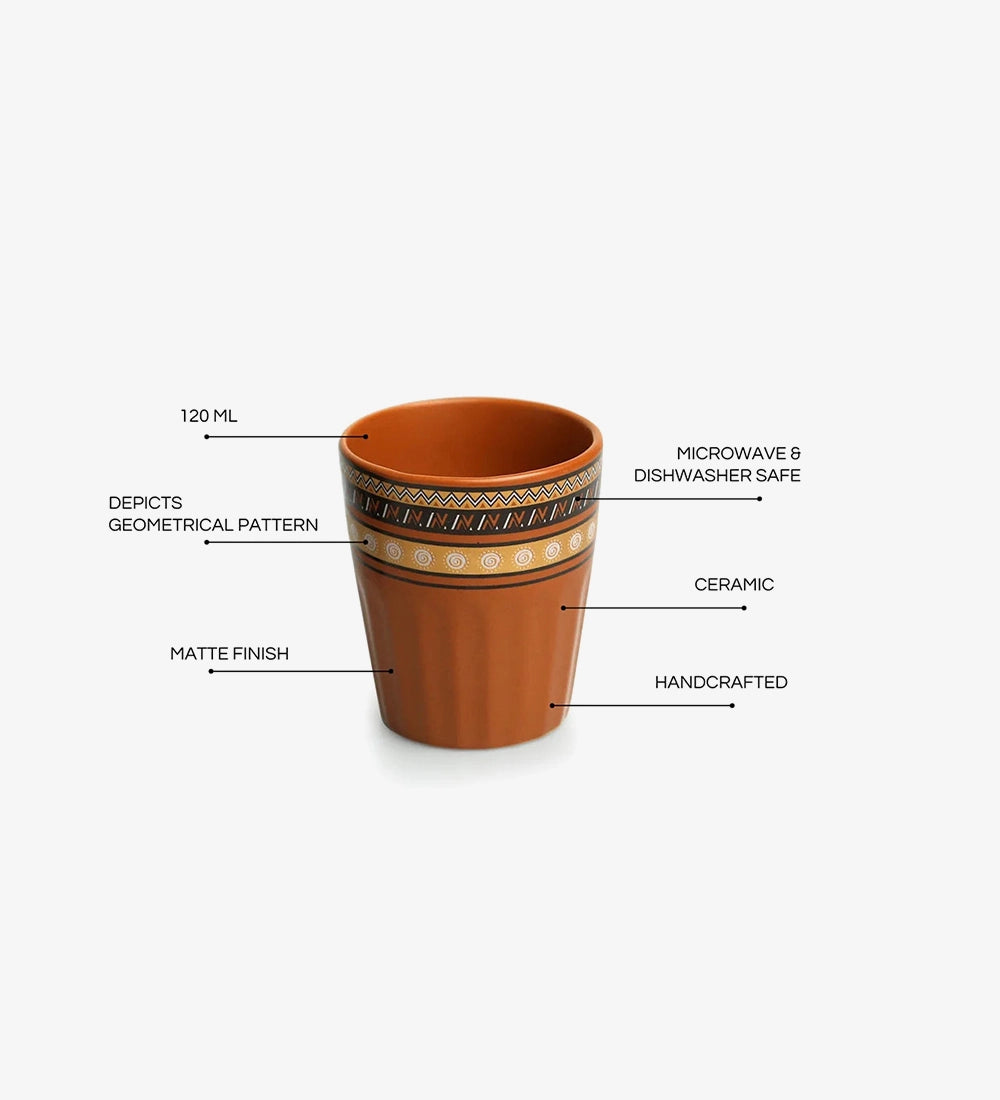 Matte Finish Clay Cup