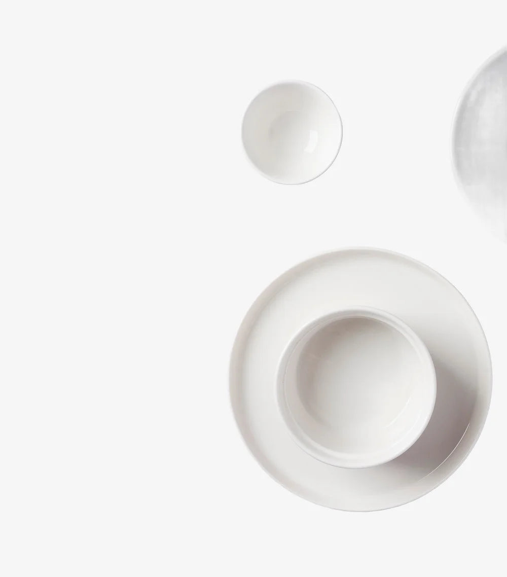 Versatile Ceramic Dinner Salad Plates Set