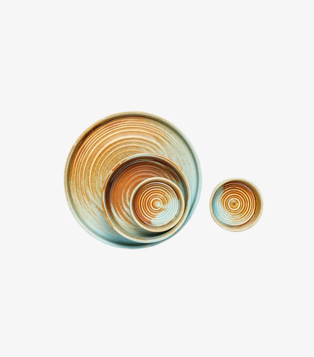 Versatile Ceramic Dinner Salad Plates Set