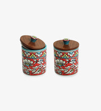 Colorful Ceramic Jar Set