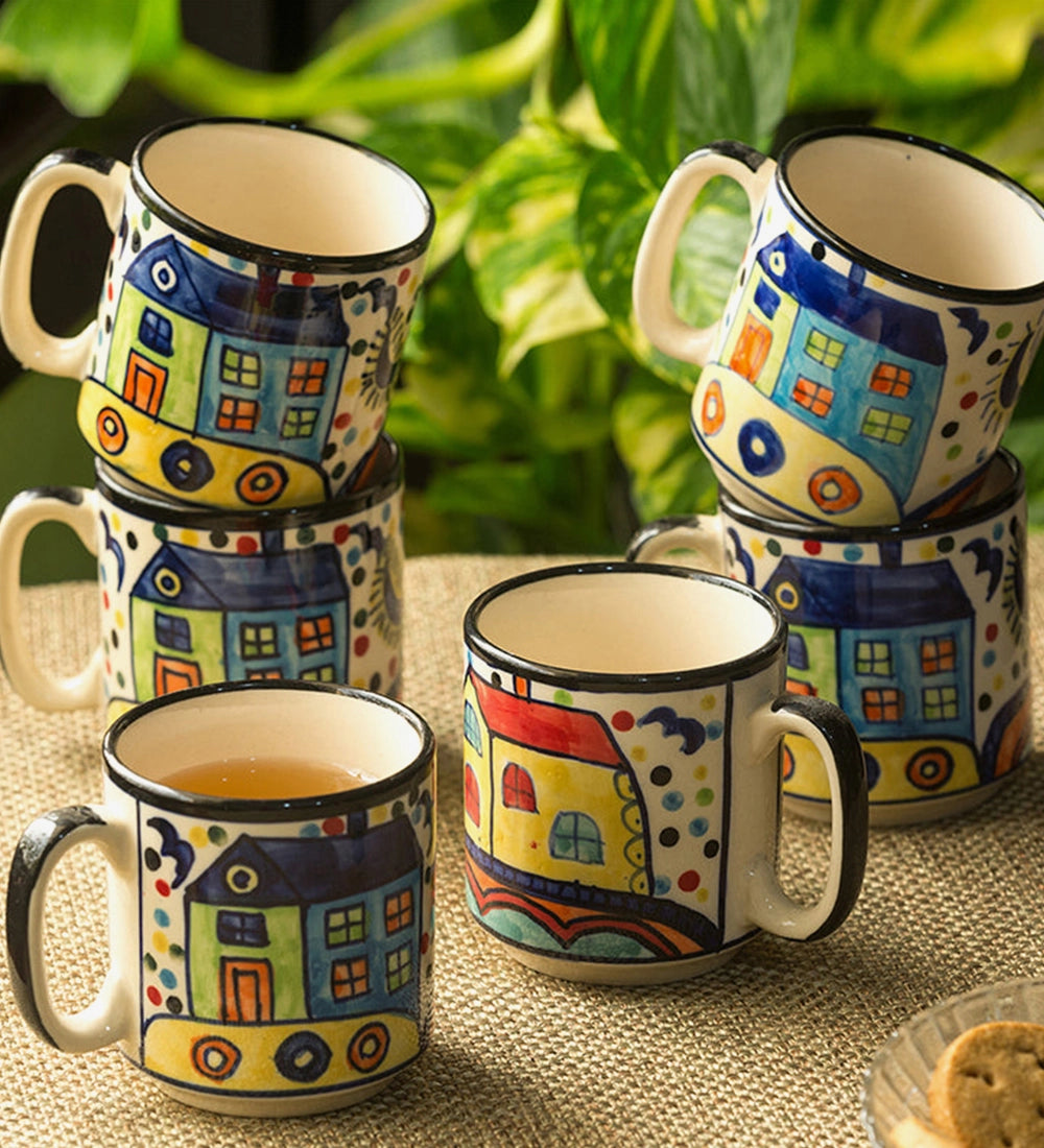 Artistic Pattern Ceramic Mug