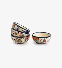 Playful Pattern Dessert Bowl