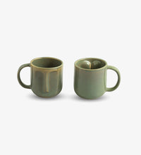 Geometric Ceramic Microwave Mugs