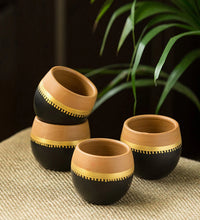 Black Terracotta Kulhad Cup