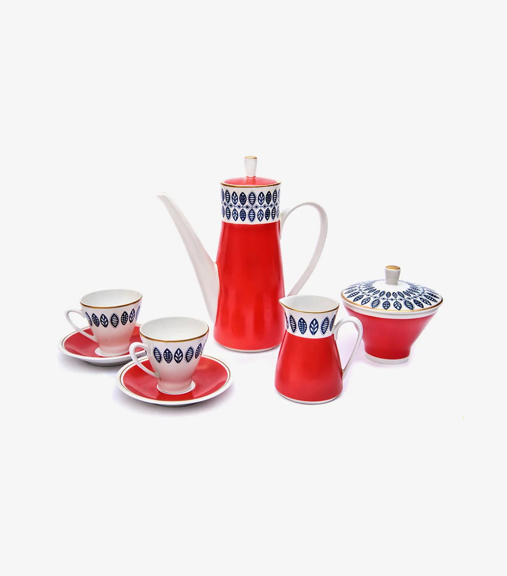 Classic Traditional Turkish Coffee Cups Set