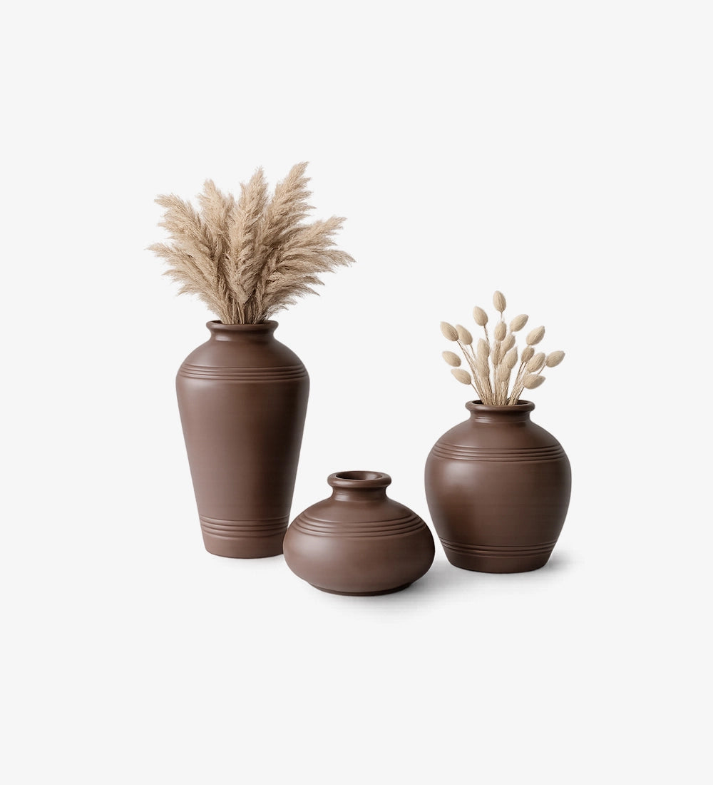 Rustic Ceramic Flower Vase