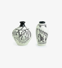 Decorative Folk Art Vase