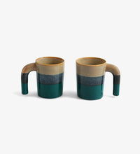 Unique Handle Ceramic Mug