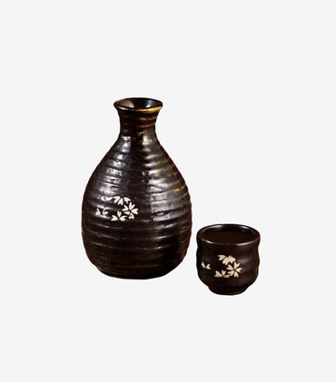 Ceramic Japanese Rice Wine Sake Set