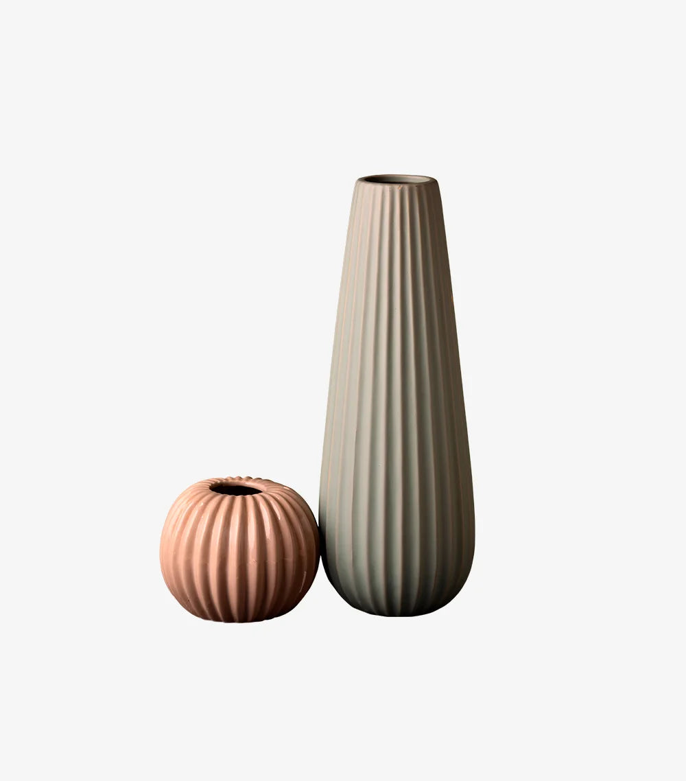 Bottle Shaped Modern Vase Ceramic Vase