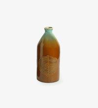 Hand-Engraved Ceramic Vase