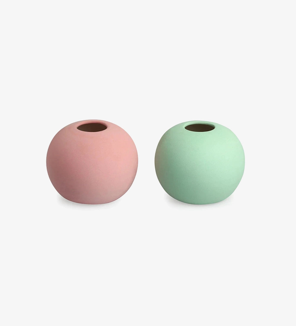 Minimalist Globe Ceramic Vase