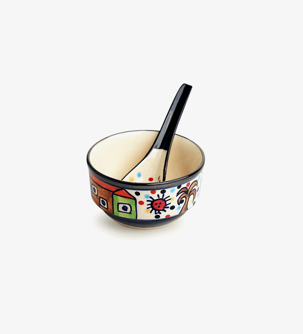 Artistic Printed Bowl Set
