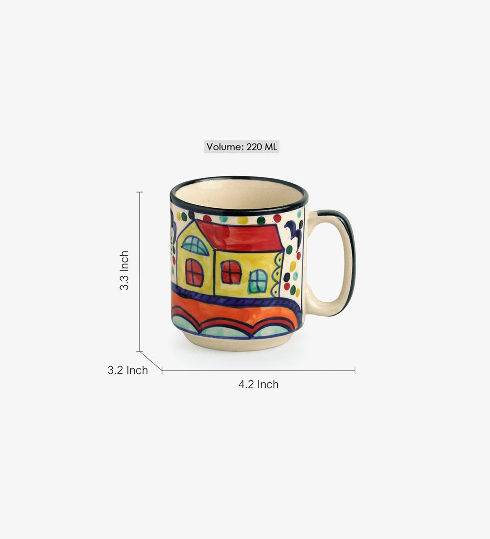 Artistic Pattern Ceramic Mug