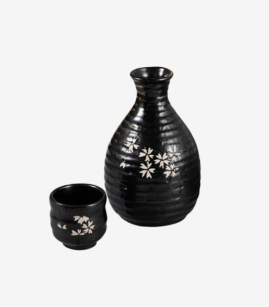 Ceramic Japanese Rice Wine Sake Set