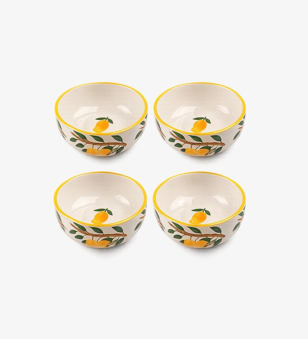 Floral Ceramic Serving Bowl