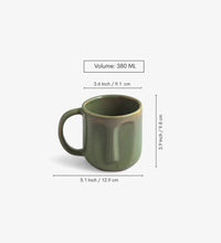 Geometric Ceramic Microwave Mugs