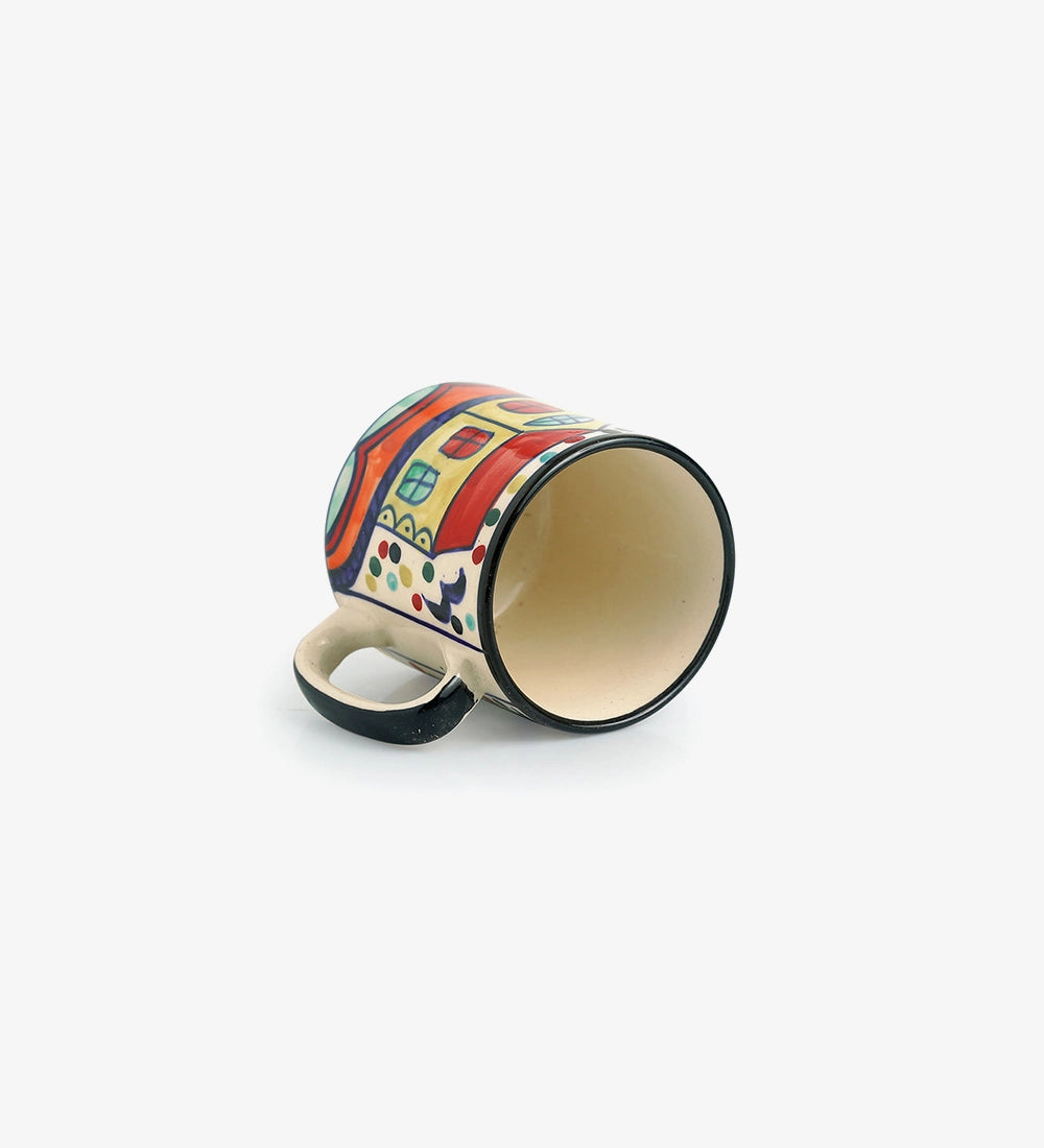 Artistic Pattern Ceramic Mug