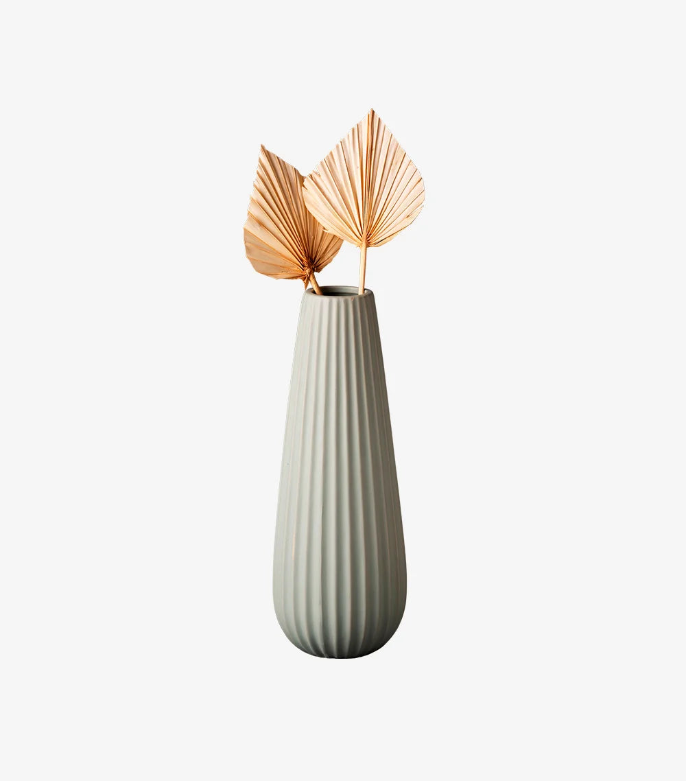 Bottle Shaped Modern Vase Ceramic Vase