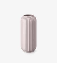 Ribbed Ceramic Flower Vase