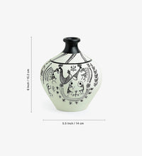 Decorative Folk Art Vase