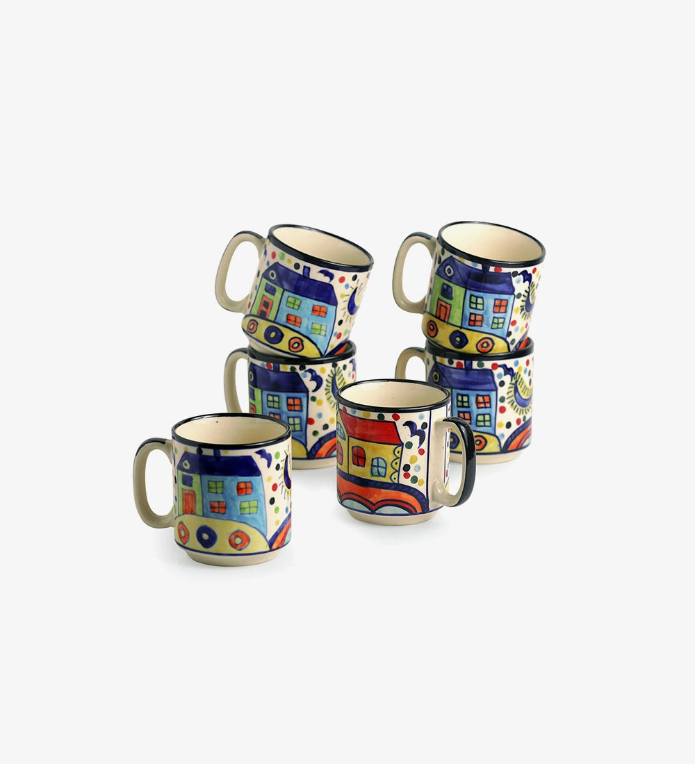 Artistic Pattern Ceramic Mug