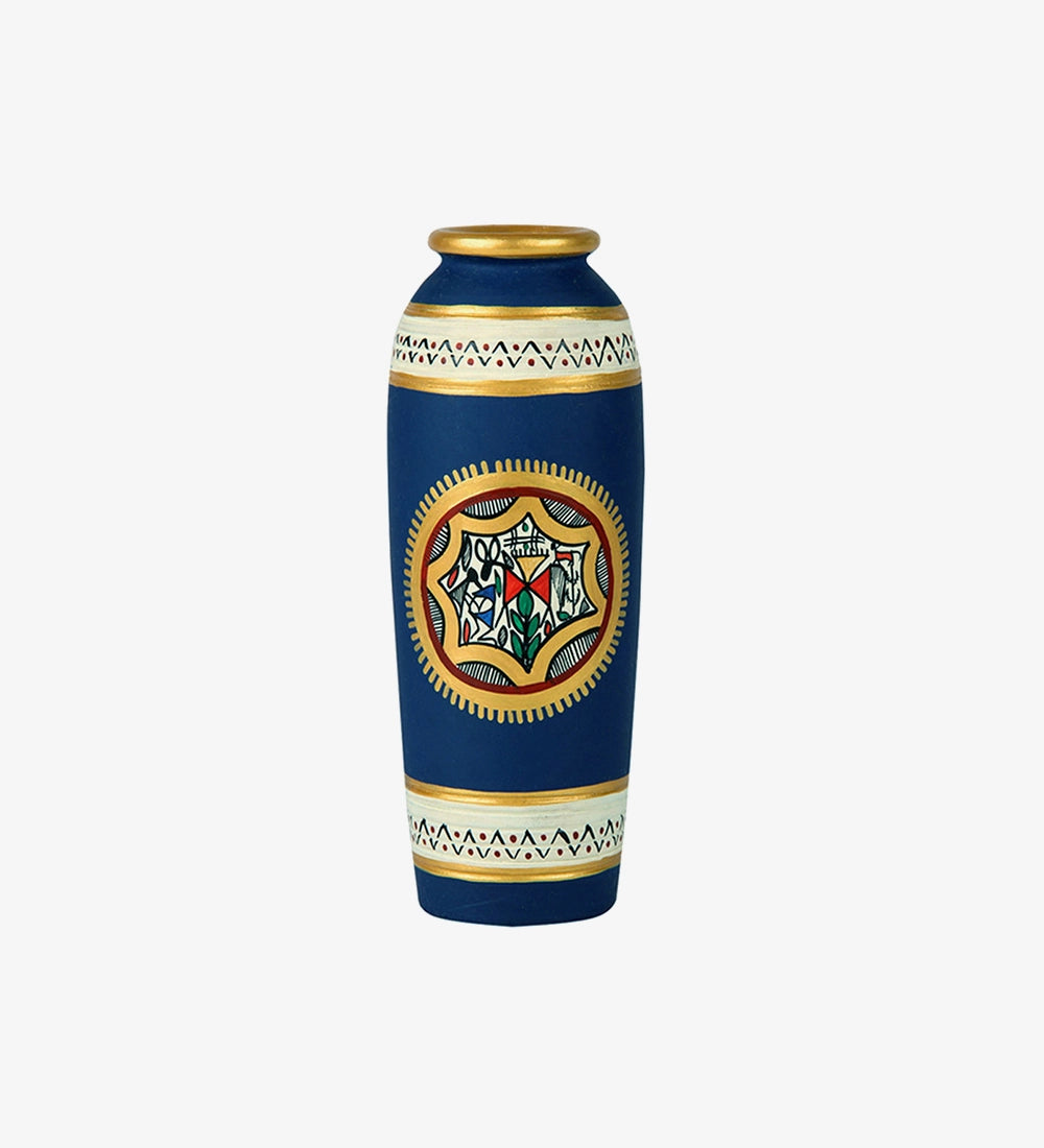 Ethnic Pattern Ceramic Vase