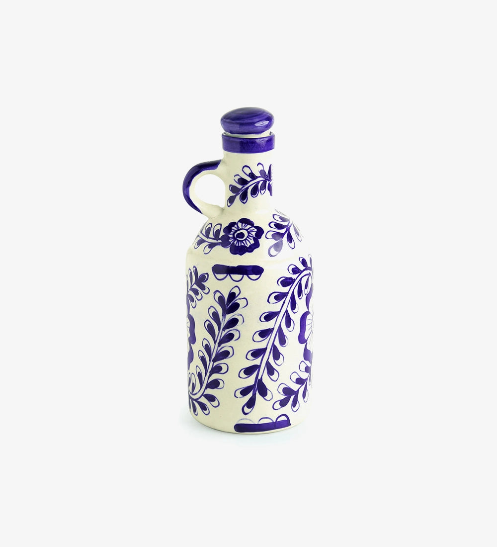 Ceramic Floral Kitchen Bottle