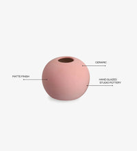 Minimalist Globe Ceramic Vase