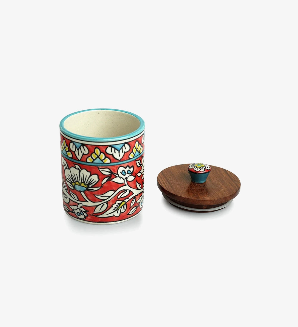 Colorful Ceramic Jar Set