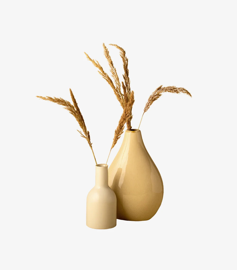 Simple Solid Color Style Small Fresh Vase